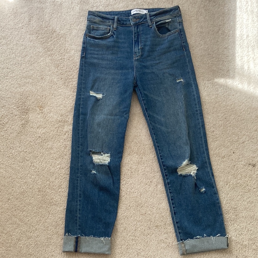 Carly Jean Los Angeles - Chrissy Jeans, size 3, Medium Wash